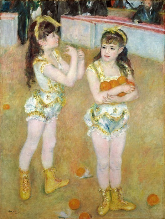 Акробаты Цирка Фернандо (Франциска и Анджелина Вартенберг) картина