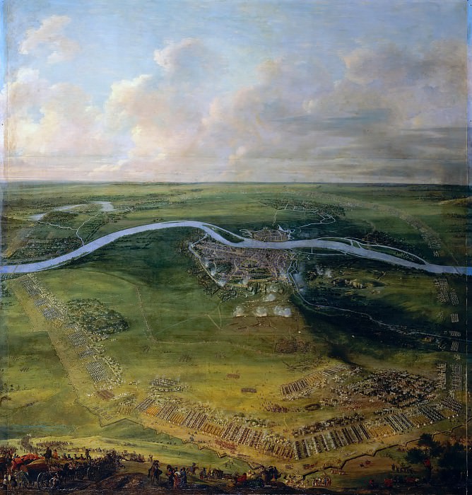 Жан Поль – Осада Маастрихта 29 июня 1673 года картина