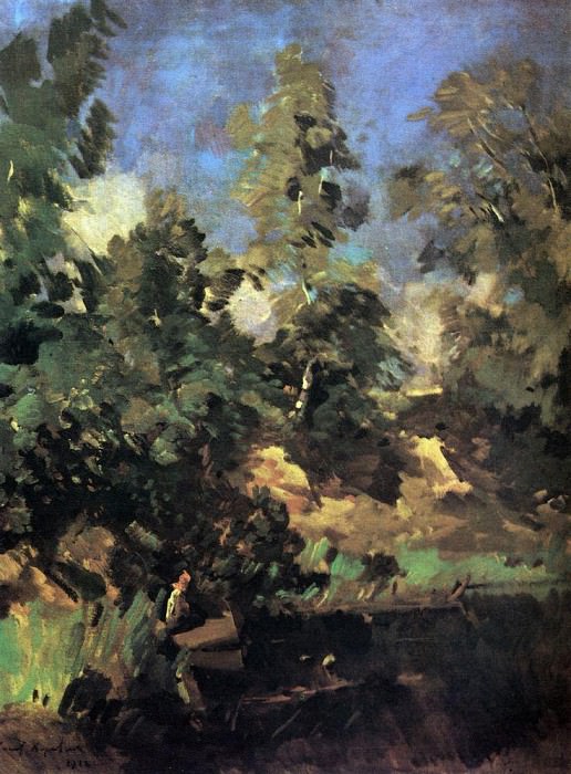 Ветер. 1916 картина