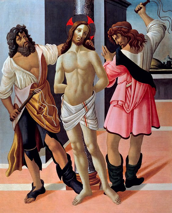 Бичевание Христа (мастерская) картина