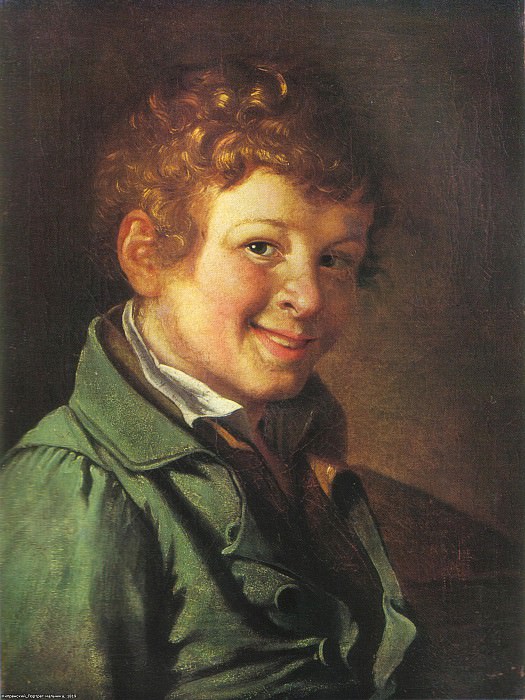 Портрет мальчика. 1819. Ташкент картина