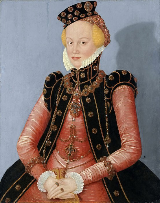 Лукас Кранах II – Портрет герцогини картина