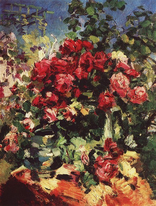 Розы. 1917 картина