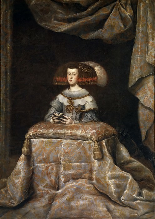 Молящаяся Марианна Австрийская, королева Испании картина