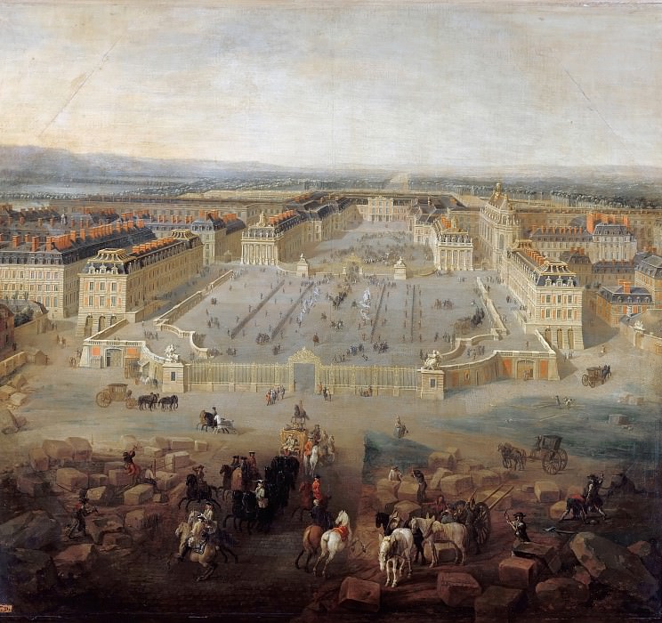 Пьер-Дени Мартен – Вид Версаля картина