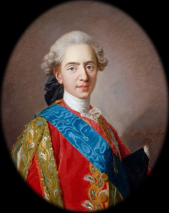 Луи-Мишель ван Ло – Луи-Август (1754-1793), герцог де Берри картина