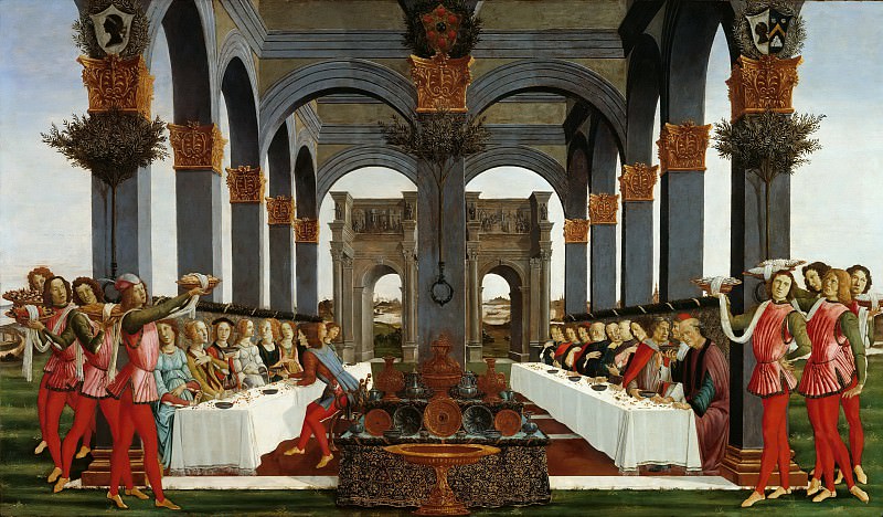 История Настаджо дельи Онести IV картина