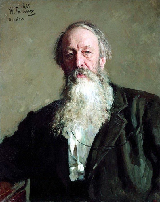 Портрет Владимира Стасова (1824-1906) картина