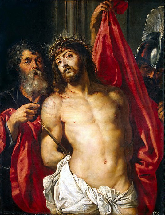 Христос в терновом венце картина