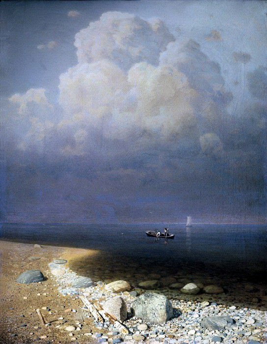 Ладожское озеро. картина