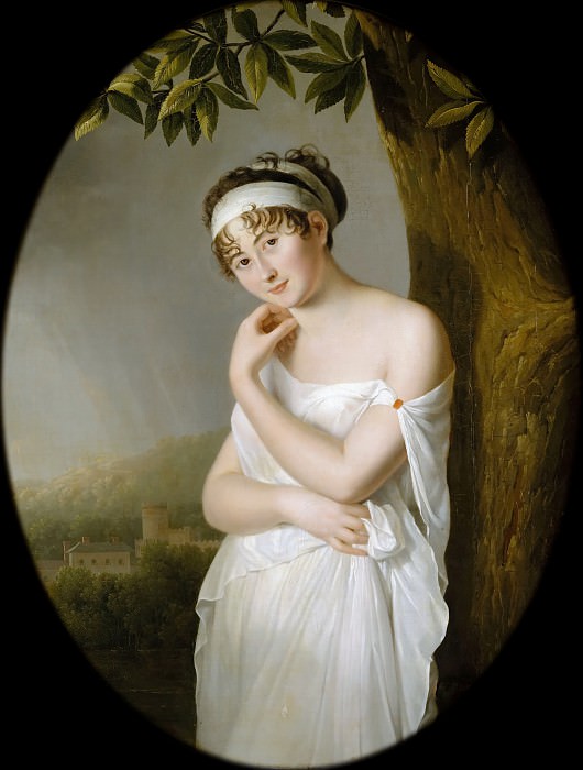 Элали Морен – Мадам Рекамье (1777-1849) картина