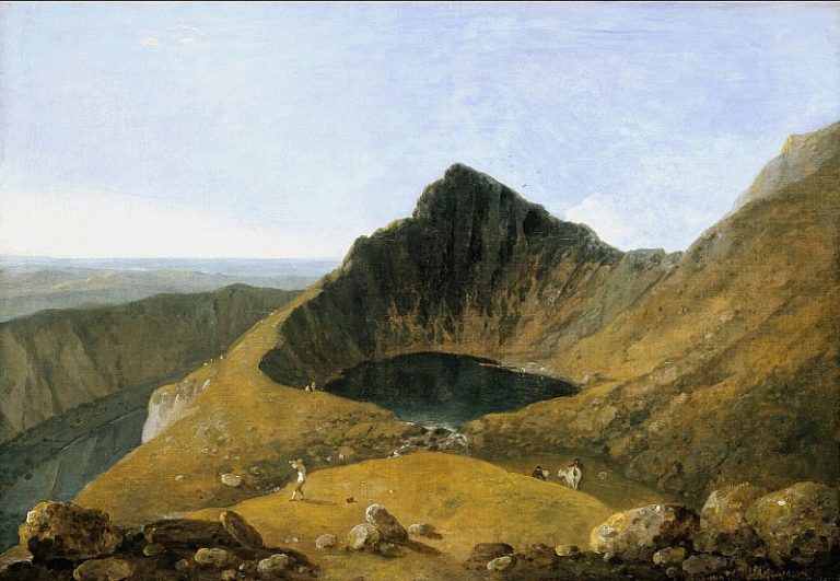 Уилсон, Ричард – Озеро Лин Кау на горе Кадер Идрис, Уэльс картина