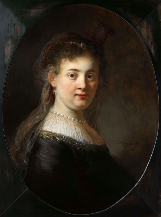 Портрет Саскии ван Эйленбурх картина