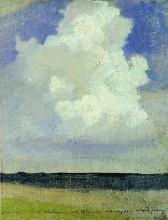 Облако. 1878 картина