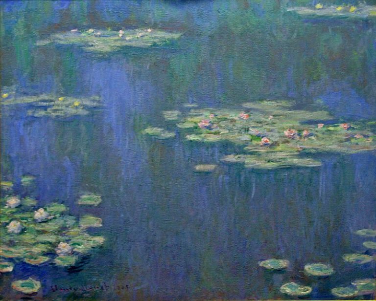 Водяные лилии, 1905 04 картина