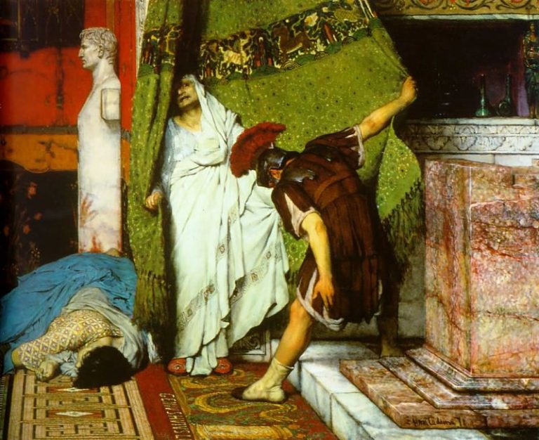 Римский император 41 г. н.э. (фрагмент) картина