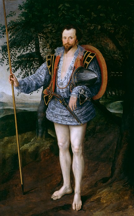 Герартс, Маркус II – Портрет капитана Томаса Ли картина