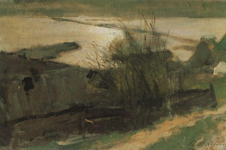 На Оке. 1892 картина