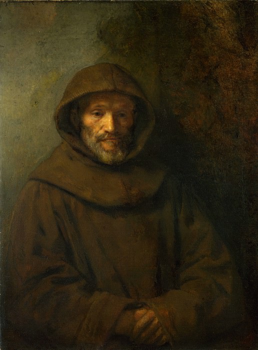 Францисканский монах картина
