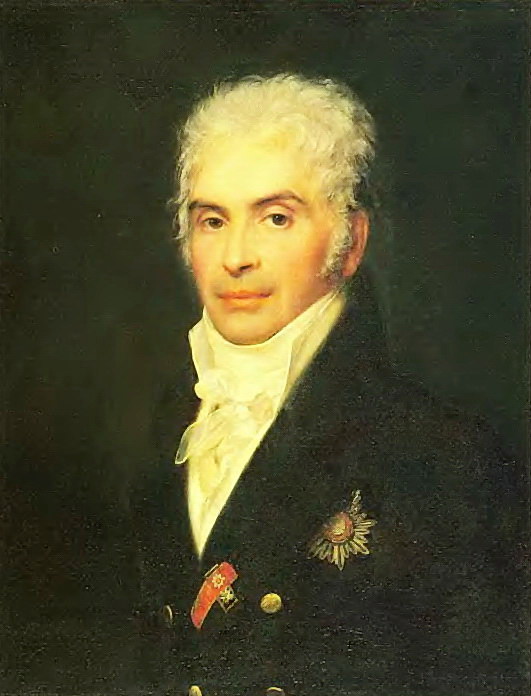 Портрет князя П. П. Щербатова. Ок. 1808. Х. , м. 68х52. ГРМ картина