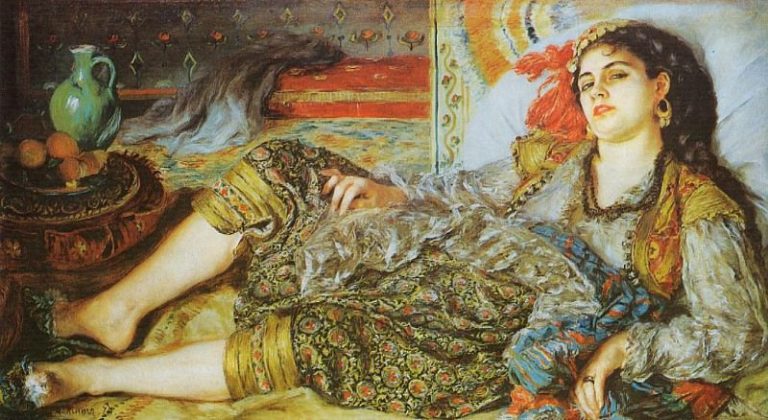 Одалиска (также известная как алжирская женщина) картина