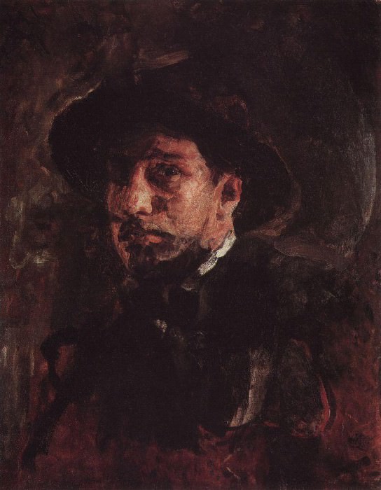 Автопортрет 1. 1885 картина