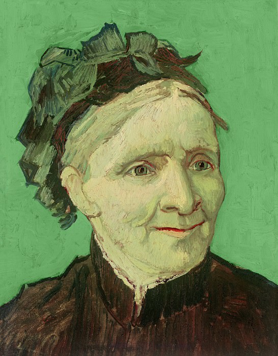 Портрет матери художника (Анна Корнелия ван Гог) картина