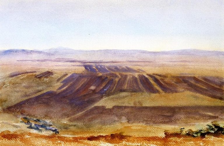 Равнины у Назарета картина