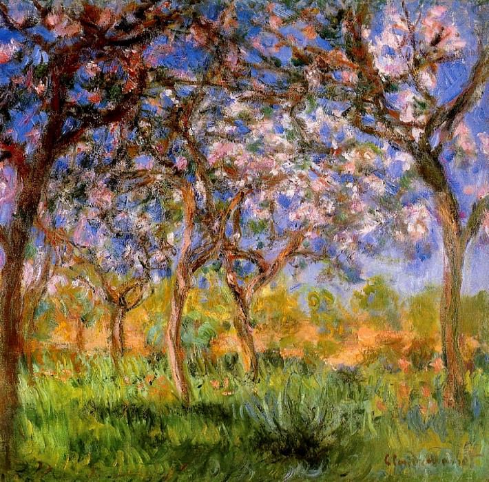 Живерни весной, 1899-1900 гг. картина