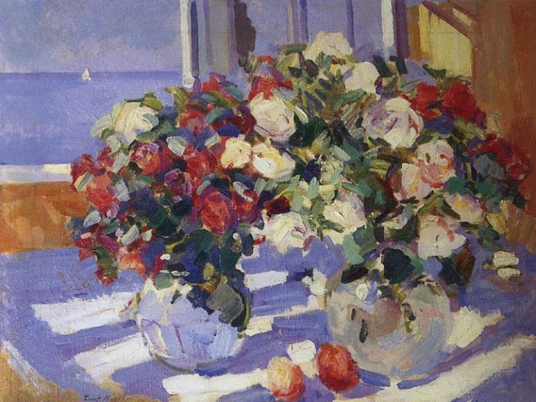 Розы. 1910-е картина