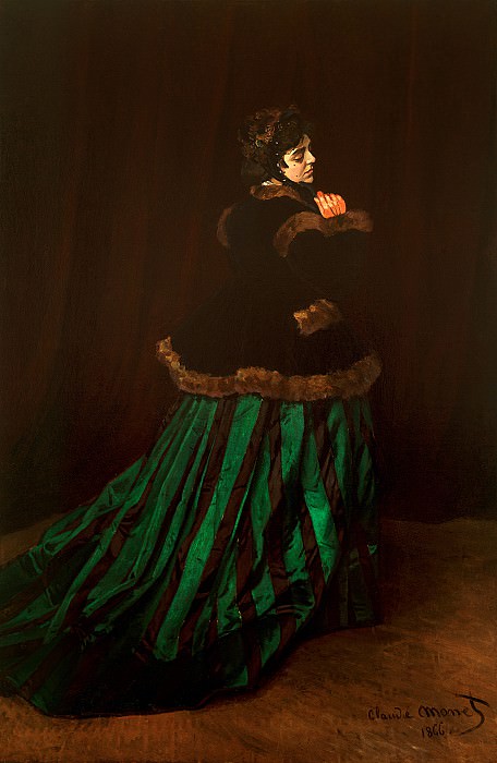 Камилла (также известная как Женщина в зеленом платье) картина