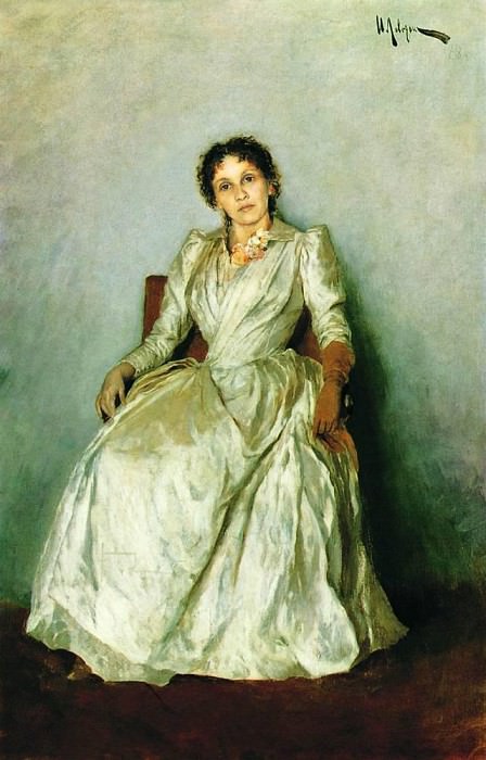Портрет Софьи Петровны Кувшинниковой. 1888 картина