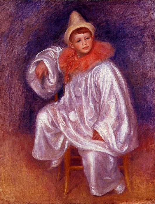 Белый Пьеро (Жан Ренуар) – 1901 картина
