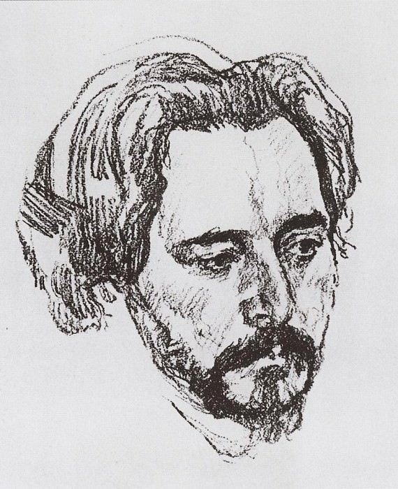 Портрет Л. Н. Андреева1. 1907 картина