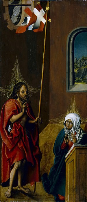 Мастерская Лукаса Кранаха I – Явление Христа Богородице картина