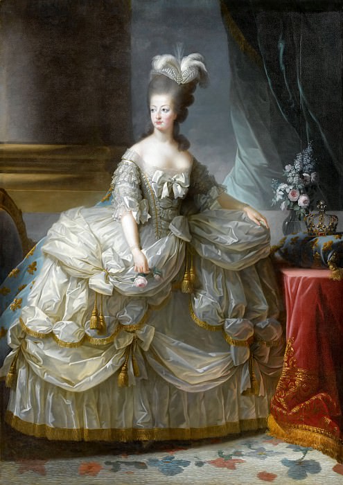 Элизабет-Луиза Виже-Лебрен – Мария-Антуанетта, королева Франции картина