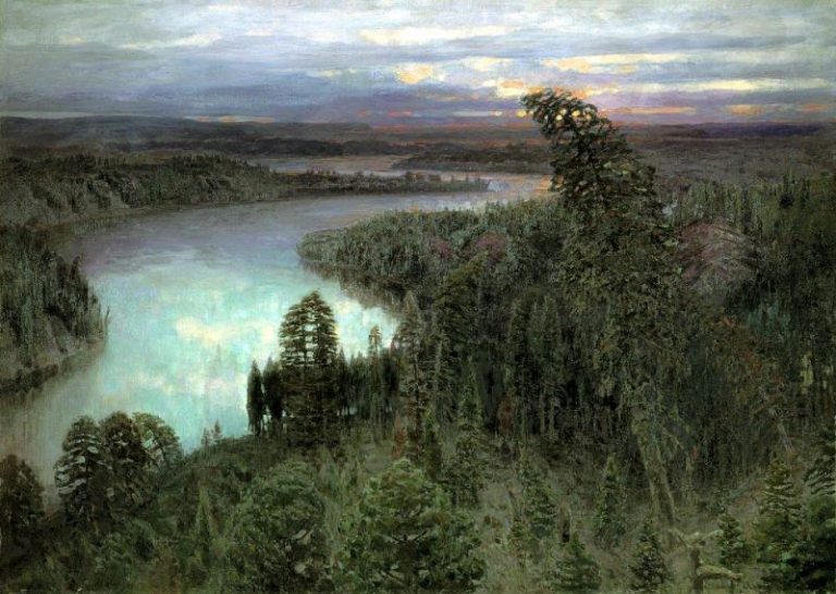 Северный край. 1899 картина