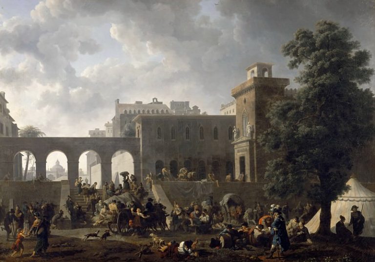 Николя-Антуан Тонэ – Военный госпиталь в Италии в 1797 году картина