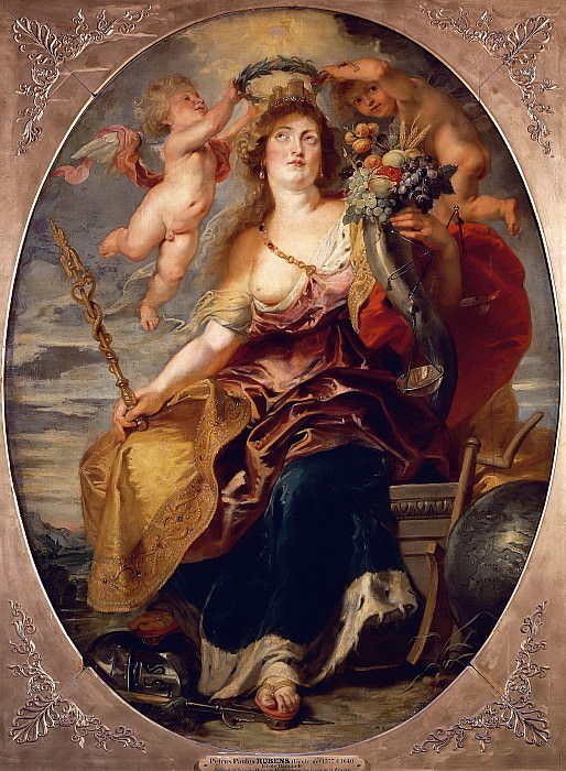 Аллегория Франции в лице Марии Медичи (1573-1642) картина