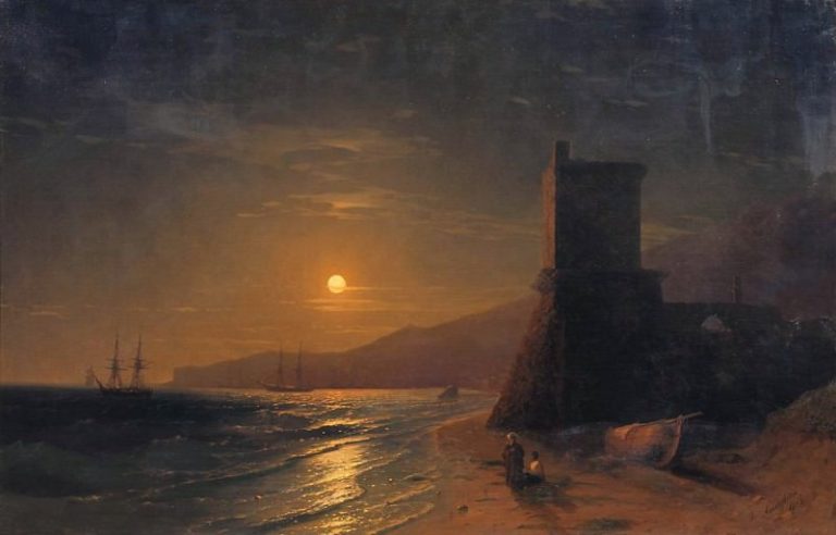 Лунная ночь 1862 картина