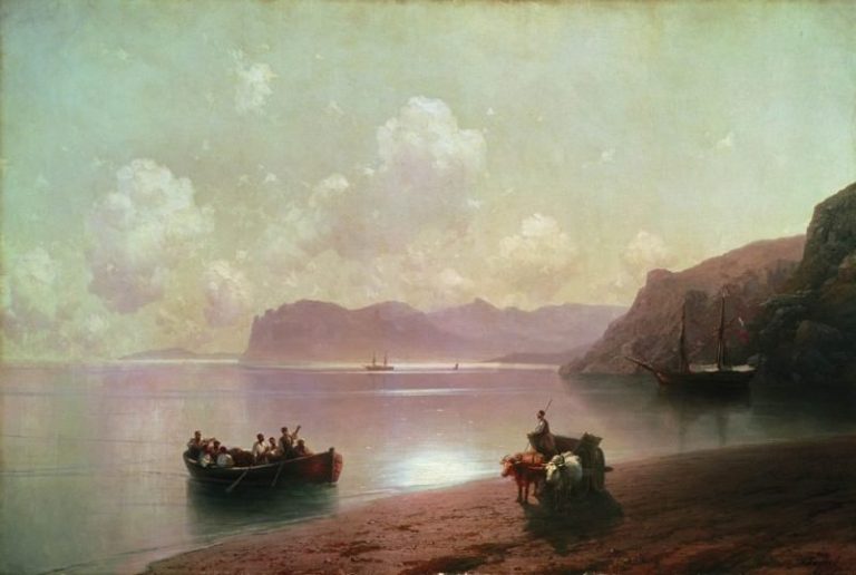 Утро на море 1883 110х163 картина