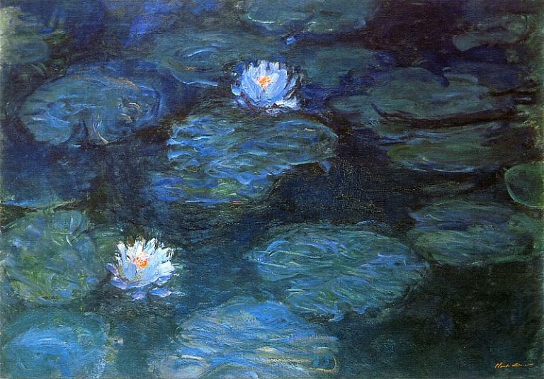 Водяные лилии, 1897-99 02 картина