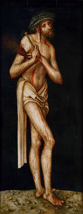 Лукас Кранах I – Страдающий Христос картина