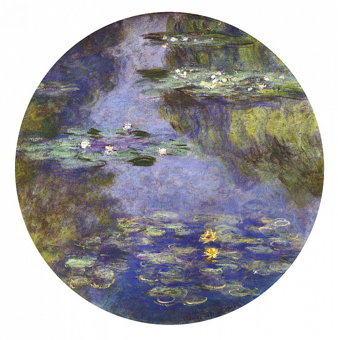 Водяные лилии, 1908 06 картина