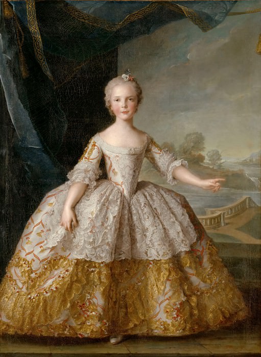Жан-Марк Наттье – Изабелла Пармская (1741-1763) в детстве картина