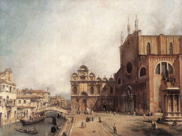 Церковь Св. Джованни и Паоло и Скуола ди Сан Марко картина