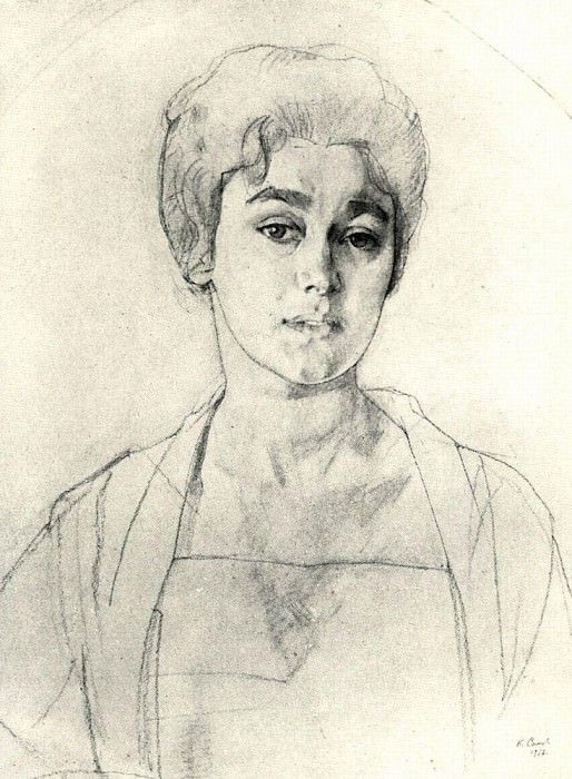 Портрет Н. Г. Высоцкой картина