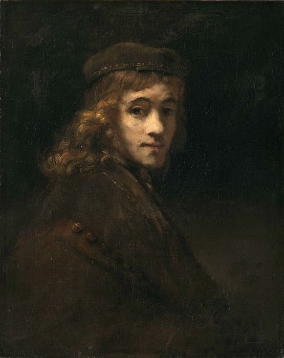 Портрет Титуса, сына художника (приписывается) картина