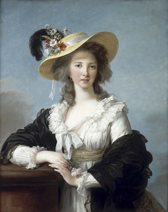 Виже-Лебрён, Мари Элизабет Луиза – Иоланда-Мартина-Габриэль де Поластрон, герцогиня де Полиньяк картина