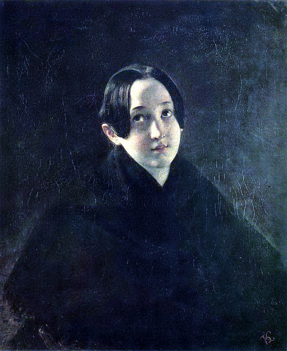 Портрет Е. И. Дурновой, жены художника И. Т. Дурнова. 1836 картина